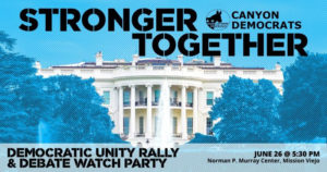 Unity Rally and Debate Watch Party