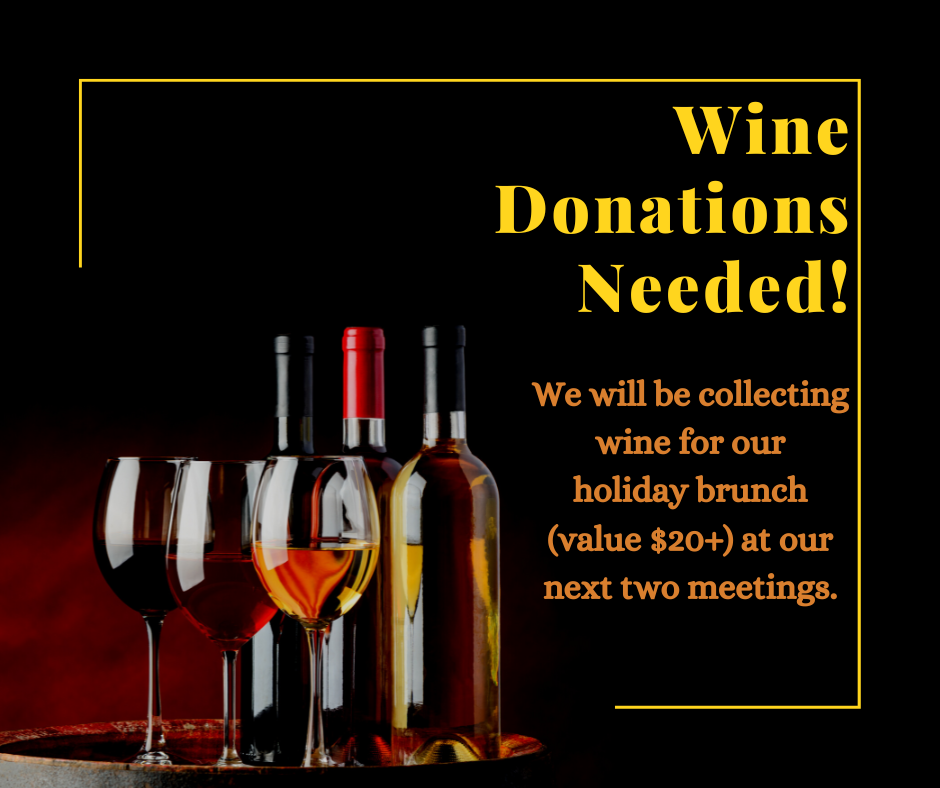 Wine Donations Needed!