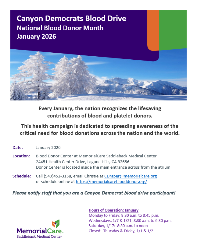 Jan Blood Drive